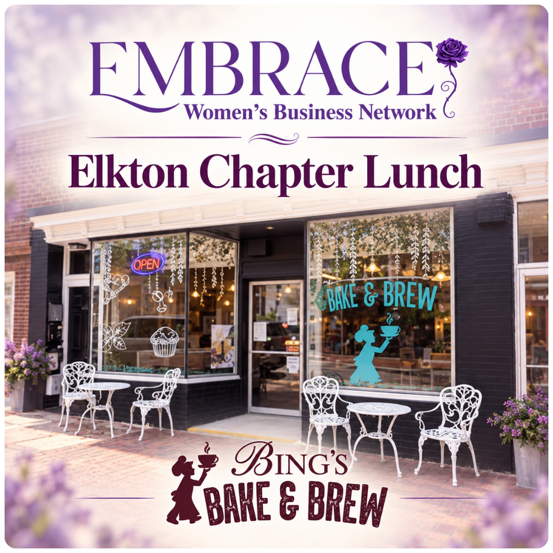 Elkton Embrace chapter lunch at Bing’s Bake & Brew