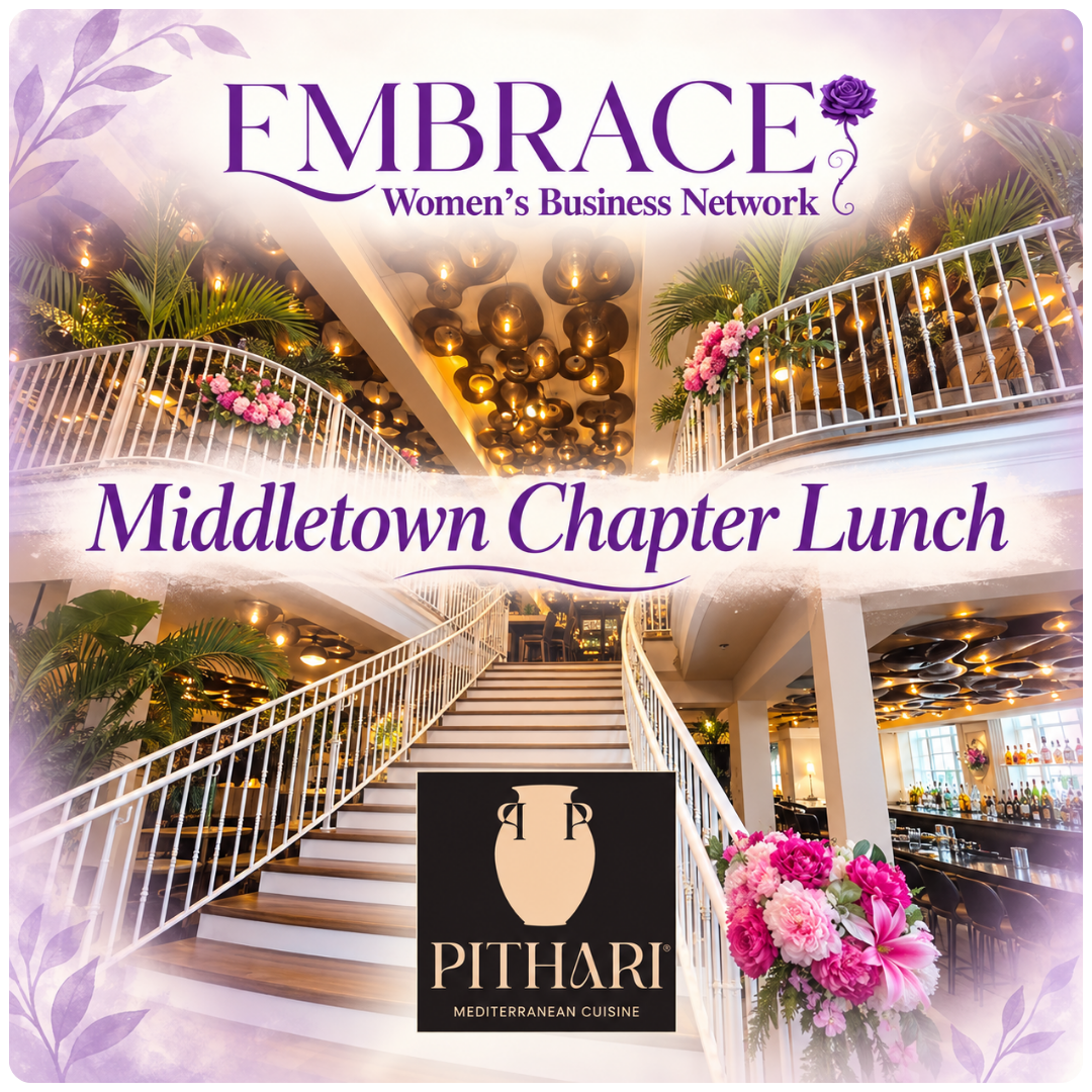 Middletown Embrace chapter lunch at Pithari